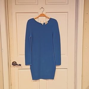 Body Con torn by ronny kobo long sleeve mini dress